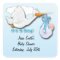 It's a Boy Stork Baby Shower Favour stickers