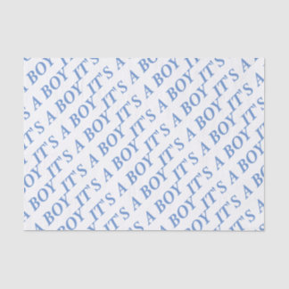 IT'S A BOY tissue paper (blue)