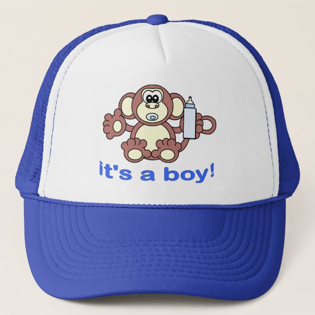 Its A BOY! Trucker Hat (Front)