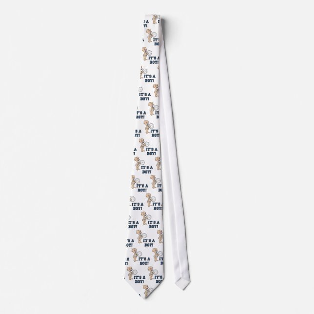 It's A Boy Volleyball Tie (Front)