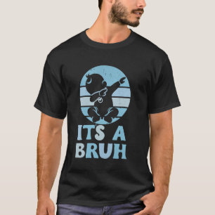 It's A Bruh Funny Boy Gender Reveal Party Baby Sho T-Shirt