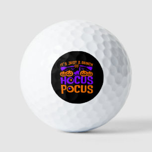 It's A Bunch Of Hocus Pocus Halloween  Golf Balls