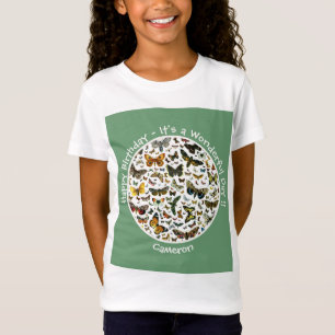 It's a Butterfly Birthday, Collage Items for Party T-Shirt