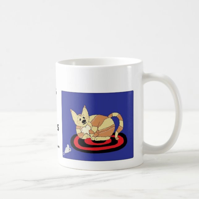 It's A Cats Life  Coffee Mug (Right)