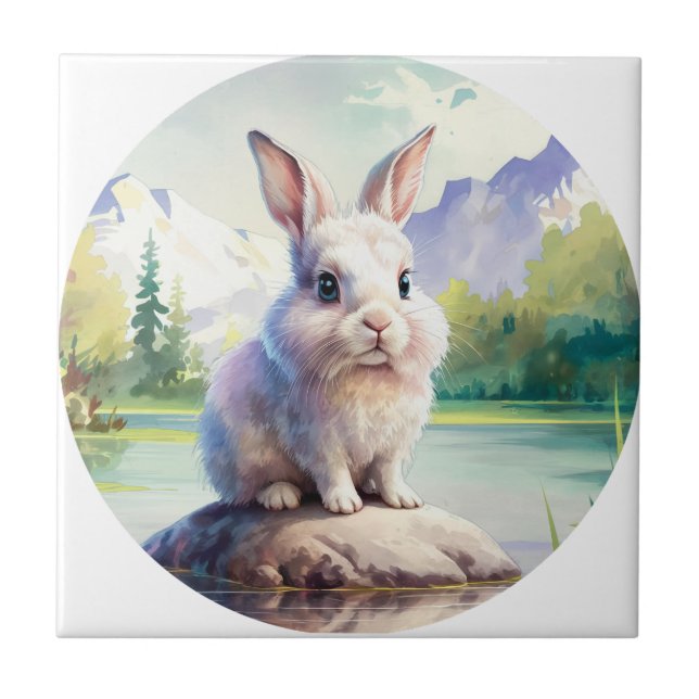 It's a ceramic tile. tile (Front)