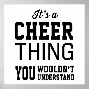 It's a Cheer Thing Poster