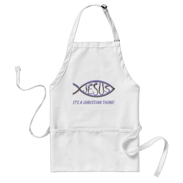 It's A Christian Thing Customise it Standard Apron (Front)