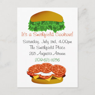 It's a Cookout Invitation