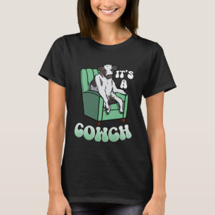 It's a Cowch Cow Bovine Furniture Comedy Cowch Gra T-Shirt