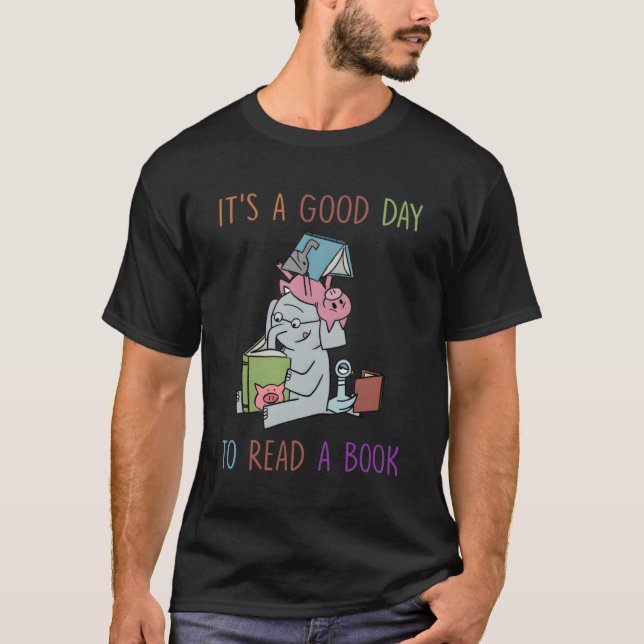 It'S A Day To Read Bookworm Librarian Book T-Shirt (Front)