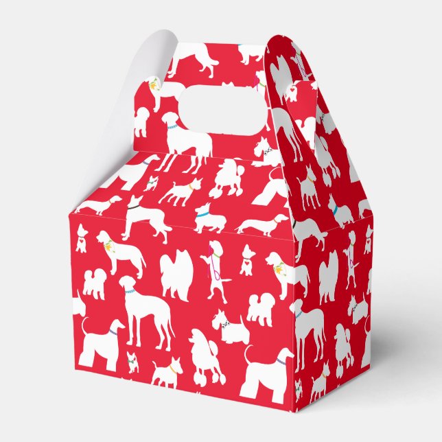 It's A Dogs Life Favour Box (Front Side)