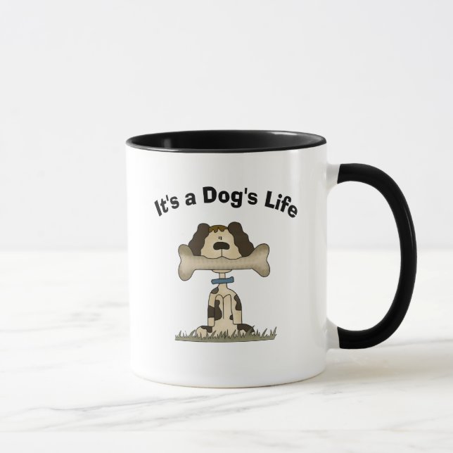It's A Dog's Life Mug (Right)