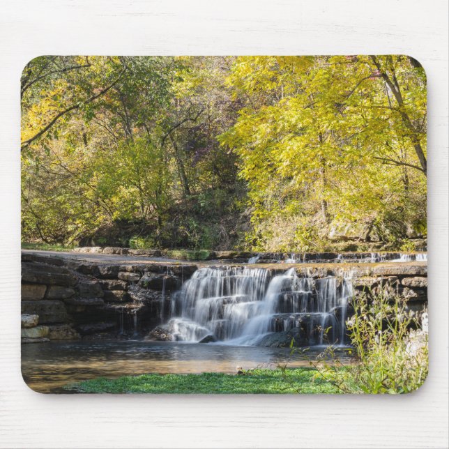 It's A Dogwood Waterfall Mouse Mat (Front)
