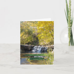 It's A Dogwood Waterfall Thank You Card