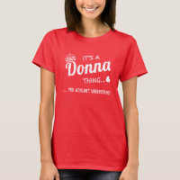 It's a Donna Thing