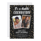 It's a Double Celebration Photo Birthday Party