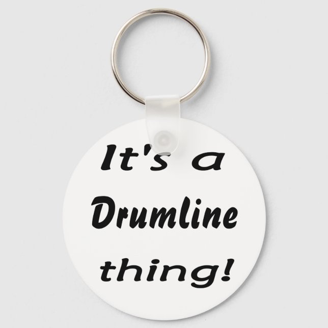 It's a drumline thing! key ring (Front)