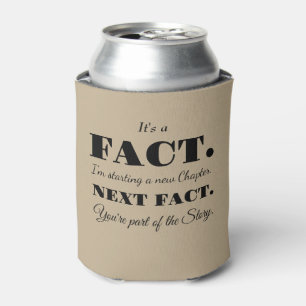 It's A Fact   Groomsman Funny Proposal Khaki Can Cooler