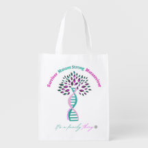 It's a family thing grocery bag