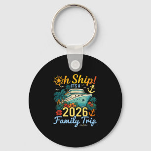 It's A Family Trip 2026 Key Ring