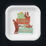 It's a Festivus for the Rest of Us Paper Plate<br><div class="desc">Celebrate the holiday season on your own terms with this vibrant Festivus graphic! Inspired by the classic Seinfeld episode "The Strike, " this design captures the hilarious spirit of the holiday created by Frank Costanza as a "hates-all" alternative to the commercialized season. Featuring a retro, collage-style aesthetic, this graphic includes...</div>