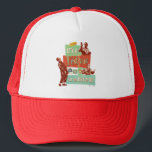 It's a Festivus for the Rest of Us Trucker Hat<br><div class="desc">Celebrate the holiday season on your own terms with this vibrant Festivus graphic! Inspired by the classic Seinfeld episode "The Strike, " this design captures the hilarious spirit of the holiday created by Frank Costanza as a "hates-all" alternative to the commercialized season. Featuring a retro, collage-style aesthetic, this graphic includes...</div>