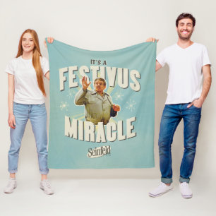It's a Festivus Miracle Fleece Blanket