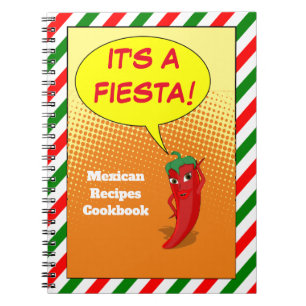 It's A Fiesta Blank Notebook