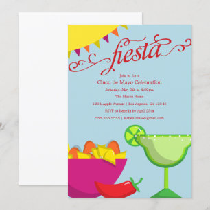 It's A Fiesta!   Party Invitation