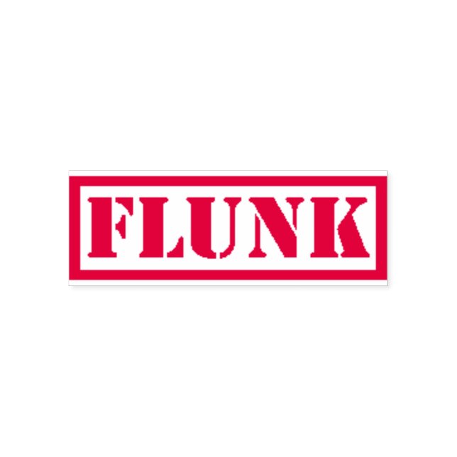 It's a Flunk Stamp you'll love and won't forget (Design)