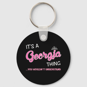 It's a Georgia thing you wouldn't understand Key Ring