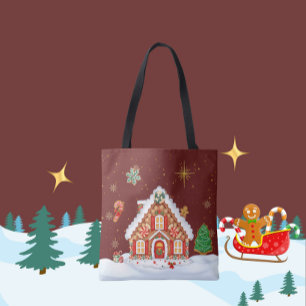 It's a Gingerbread Kind of Christmas Tote Bag