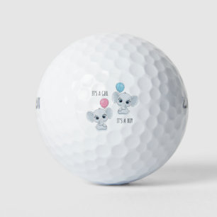 It's a Girl and a Boy Golf Balls