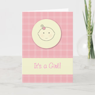 It's a Girl Announcement