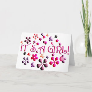 Its a Girl Announcement