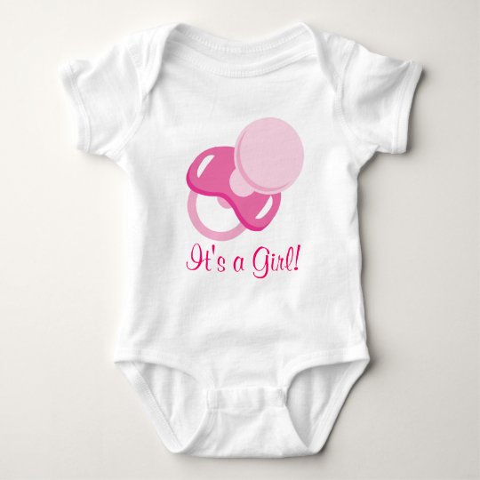 It's a Girl Baby Girl Design Baby Bodysuit