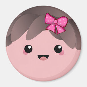 Its A Girl   Baby Girl Gender Reveal  Magnet