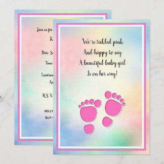 It's a Girl Baby Shower Invitations
