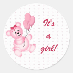 It's a Girl - Baby Sticker