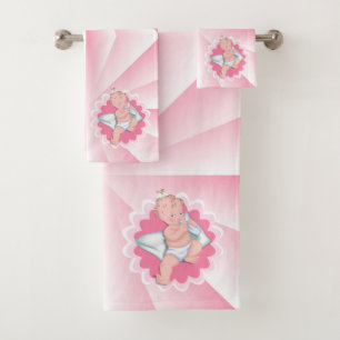 "It's a Girl!" Bath Towel Set