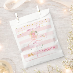 It's a Girl Beautiful Ballerina Baby Shower Favour Bags