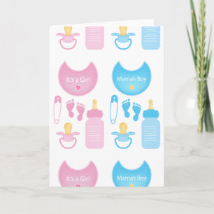 its a girl boy announcement