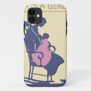 <It's a Girl> by Steve Collier iPhone 11 Case