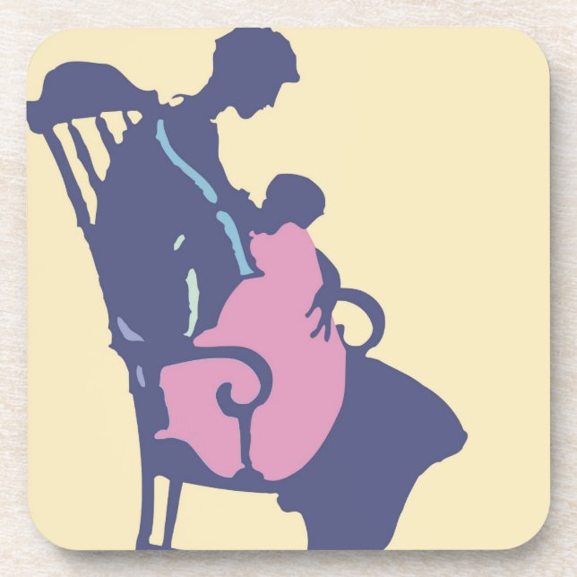 <It's a Girl> by Steve Collier Coaster (Front)