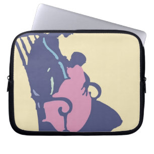 <It's a Girl> by Steve Collier Laptop Sleeve