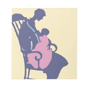 <It's a Girl> by Steve Collier Notepad