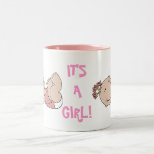 It's A Girl Ceramic Mug