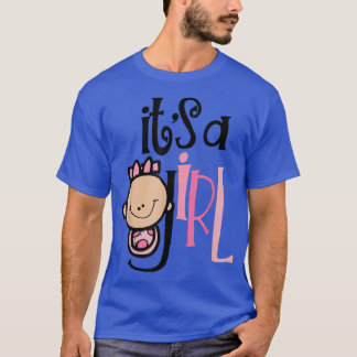 It's a Girl Gender Reveal  Girl Gender Reveal  T-Shirt