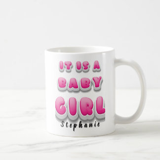 It's A Girl! Gender Reveal Newborn Mug Gift