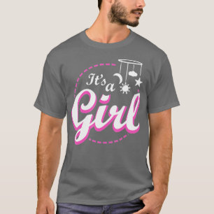 Its A Girl Gender Reveal Party Gifts Pink or Blue T-Shirt